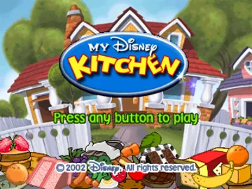 My Disney Kitchen (US) screen shot title